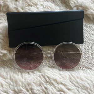 Christian Dior Womens Clear Sunglasses Sostellaire 3 59mm